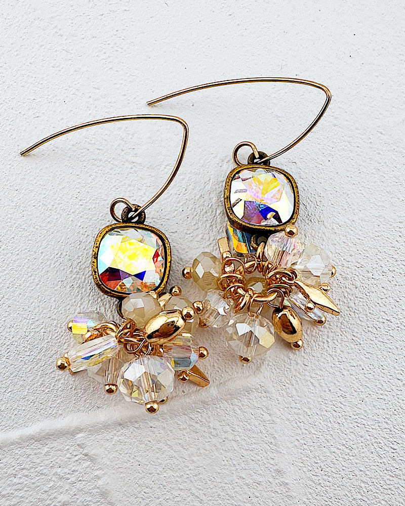 Gabrielle Iridescent Earrings