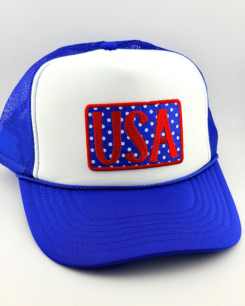 USA Mesh Trucker Hat