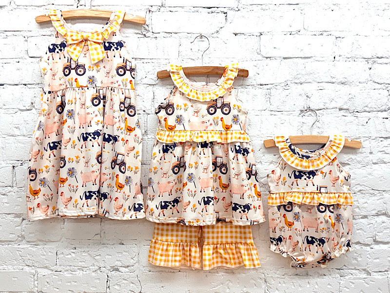 Barnyard Friends 2pc Set