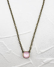 Kamille Lavender Dainty Necklace