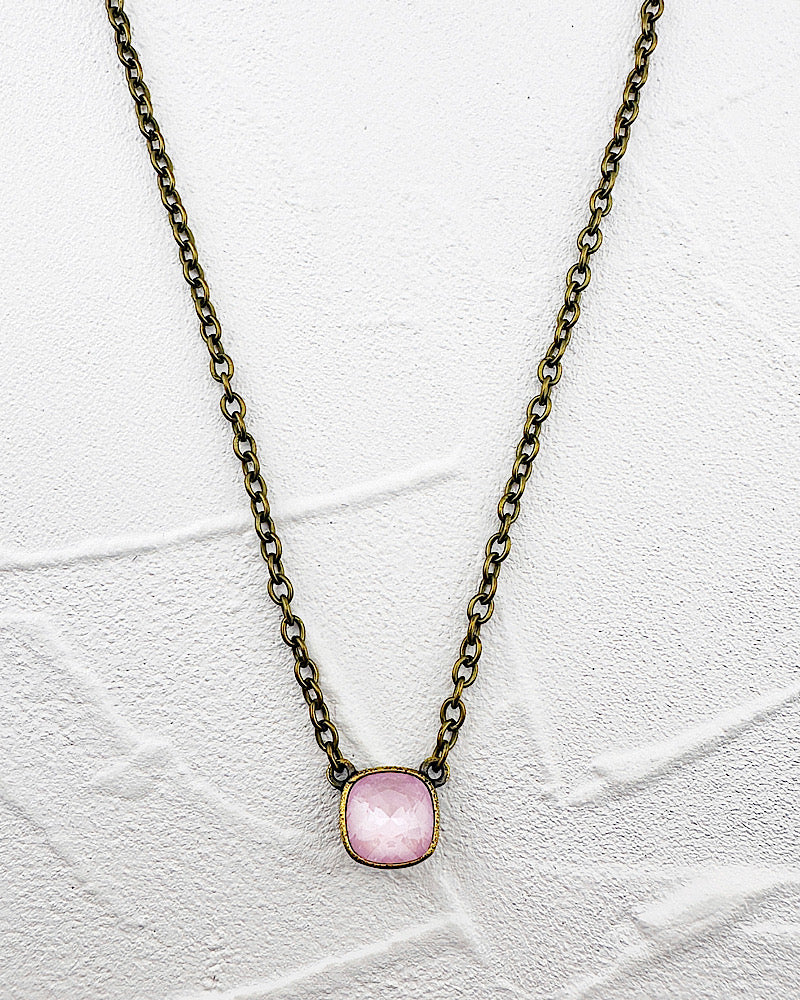 Kamille Lavender Dainty Necklace