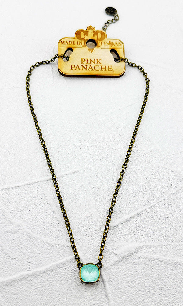 Kamille Mint Dainty Necklace