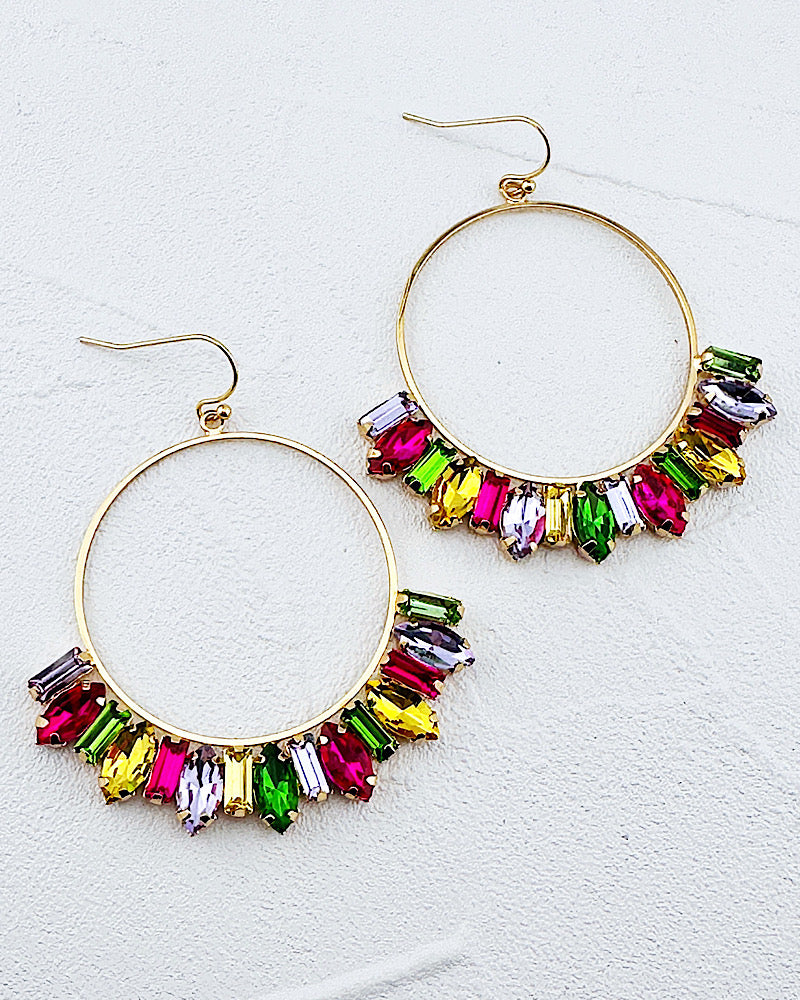 Fancy That Bright Multi Earrings