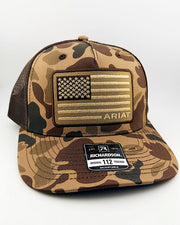 Ariat American Flag Camo Cap