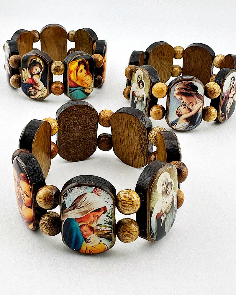 Madonna Wood Bracelet