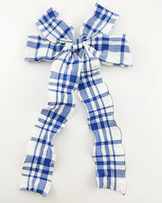 Bailey Plaid Bow Clip