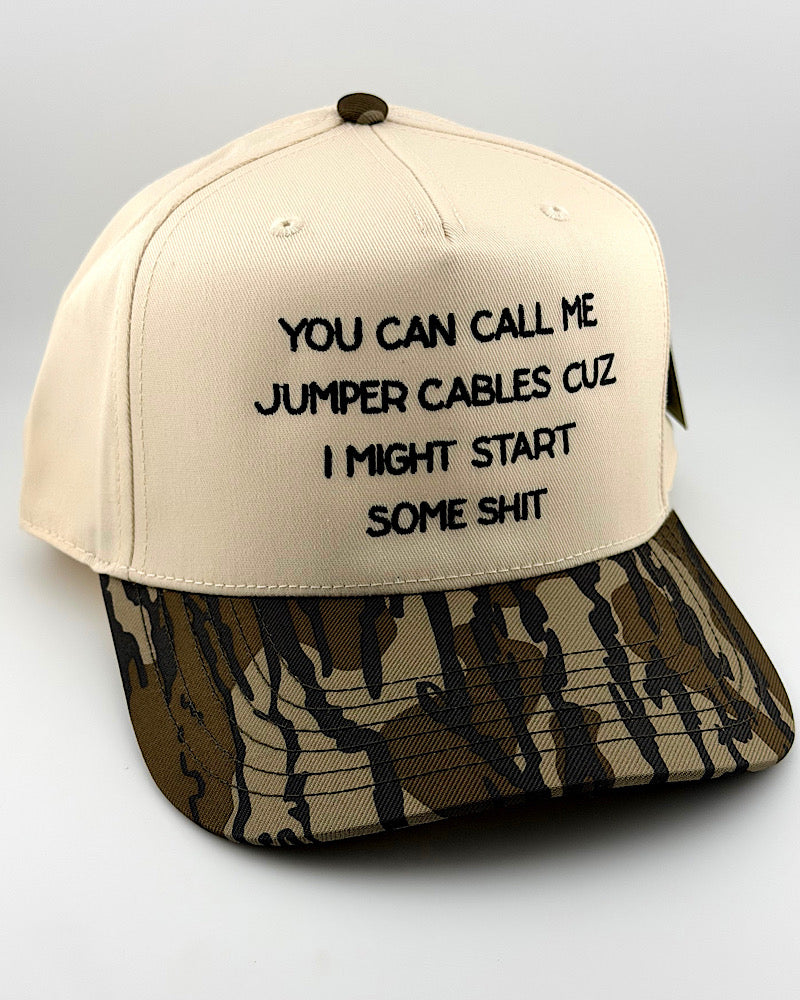 Call Me Jumper Cables Trucker Hat