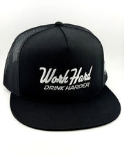 Work Hard, Drink Harder Trucker Hat
