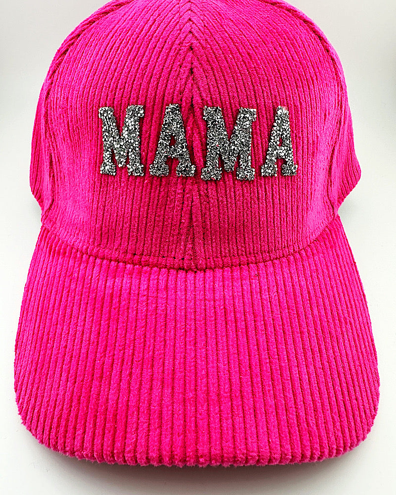 MAMA Glitter Patch Cap