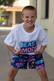 Beast Mode White Tee