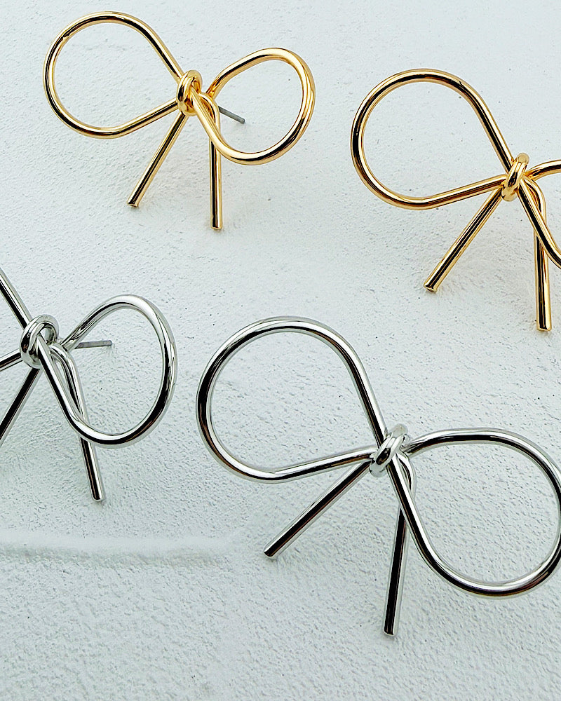 Britley Bow Earrings