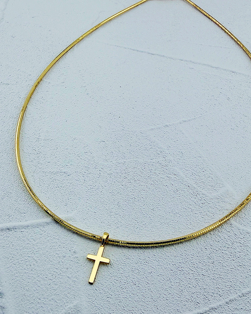 Cady Cross Necklace