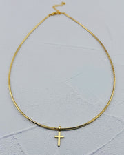 Cady Cross Necklace