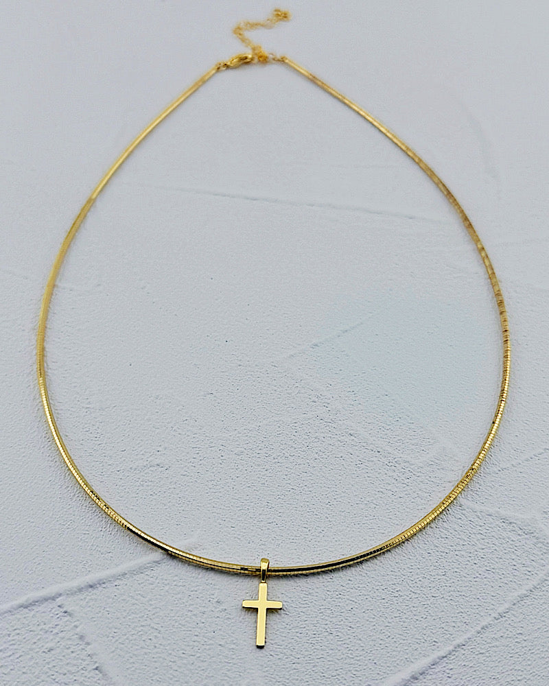 Cady Cross Necklace