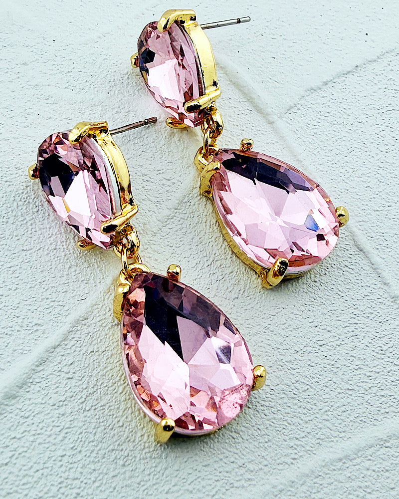 Veronica Pink Earrings