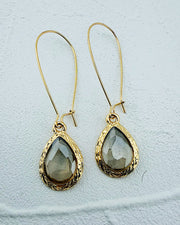 Priscilla Black Diamond Earrings