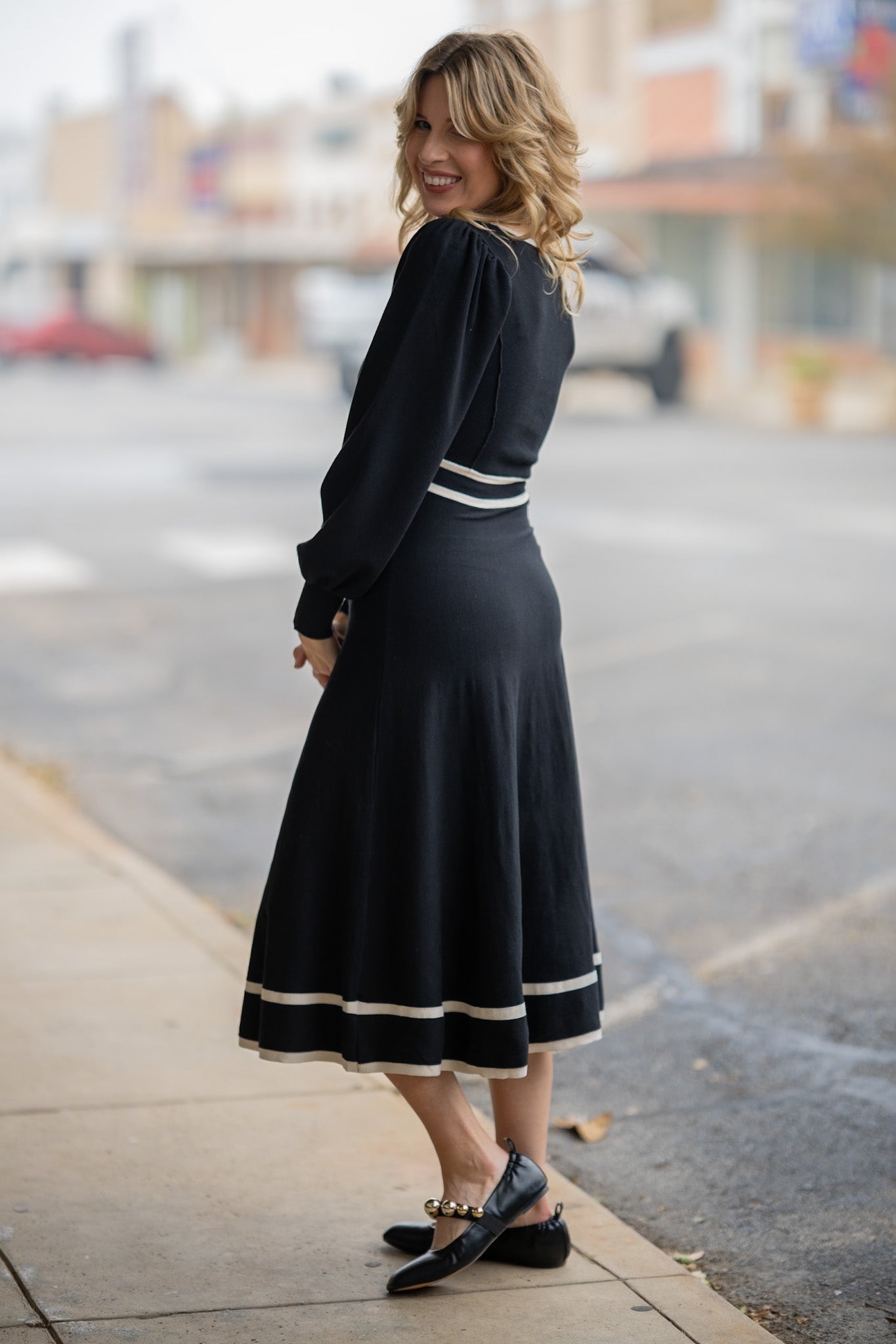 Deborah Midi Sweater Dress