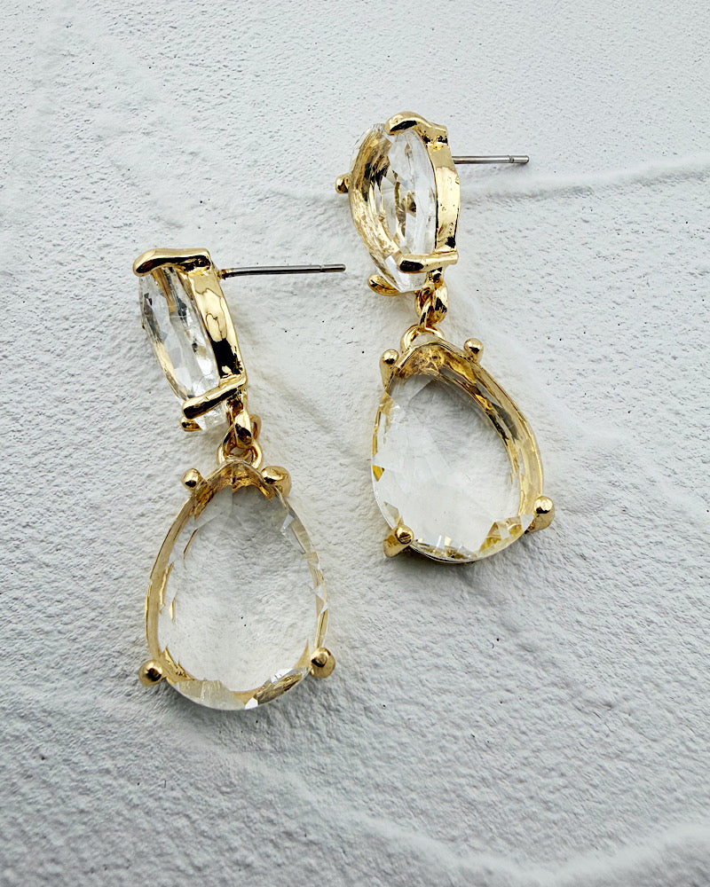 Veronica Clear Earrings