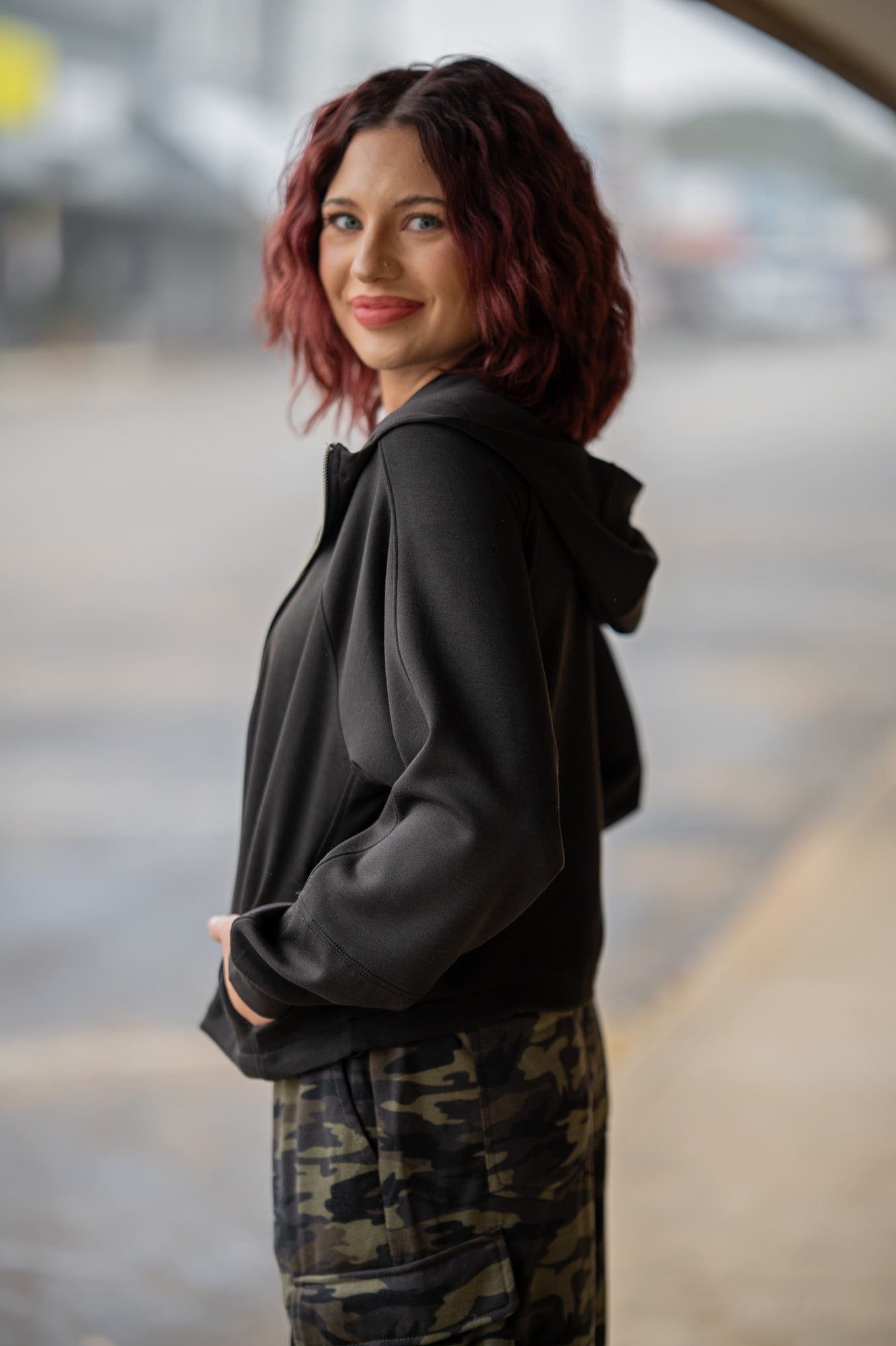 Daydreamer Black Scuba Hoodie