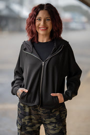 Daydreamer Black Scuba Hoodie