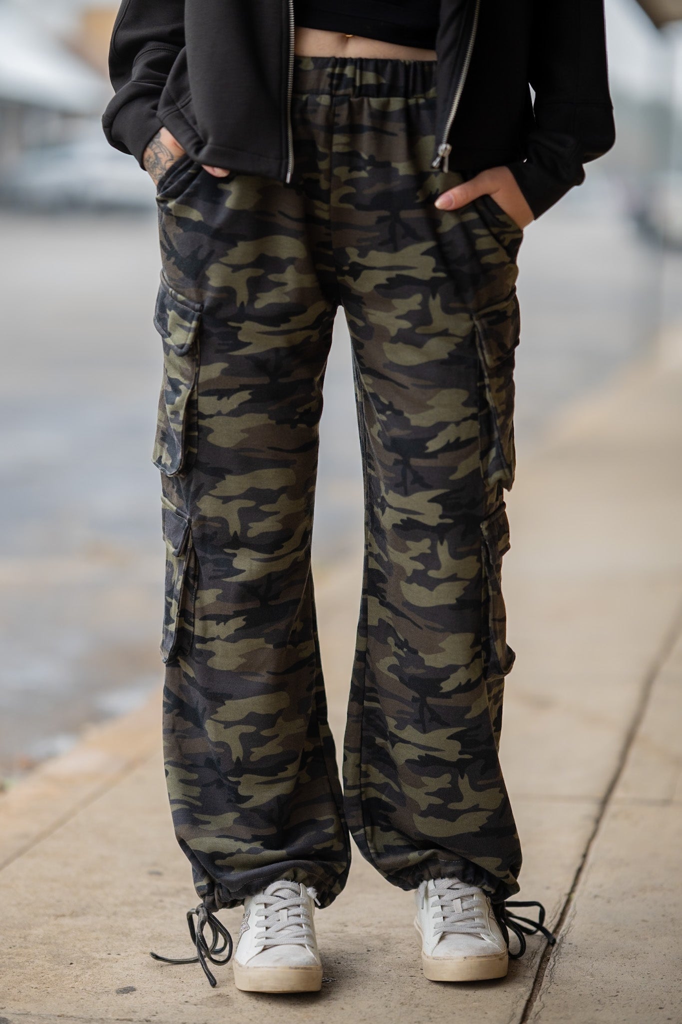 Terri Camo Cargo Pants
