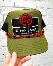 Mom Group Drop Out Chained Trucker Hat