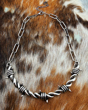 Blake Barbed Wire Necklace