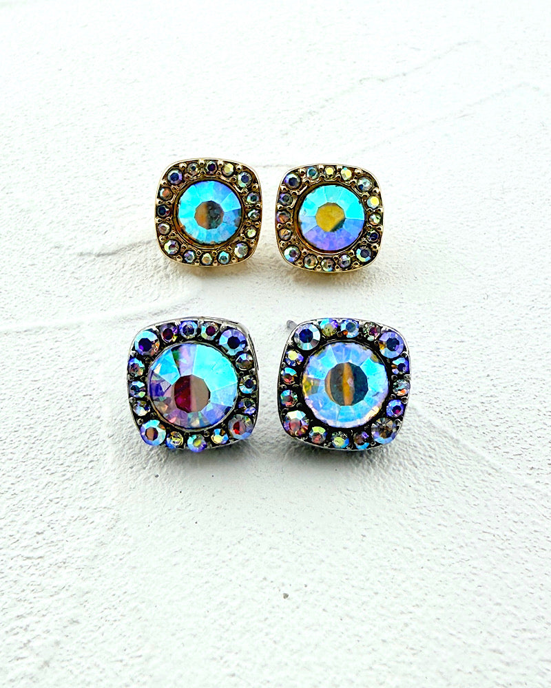 Pretty Little Jeweled Studs