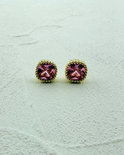 Old Money Pink Studs