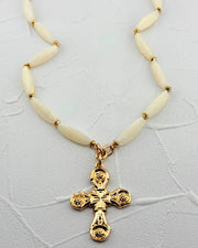 Charmed Cross Necklace