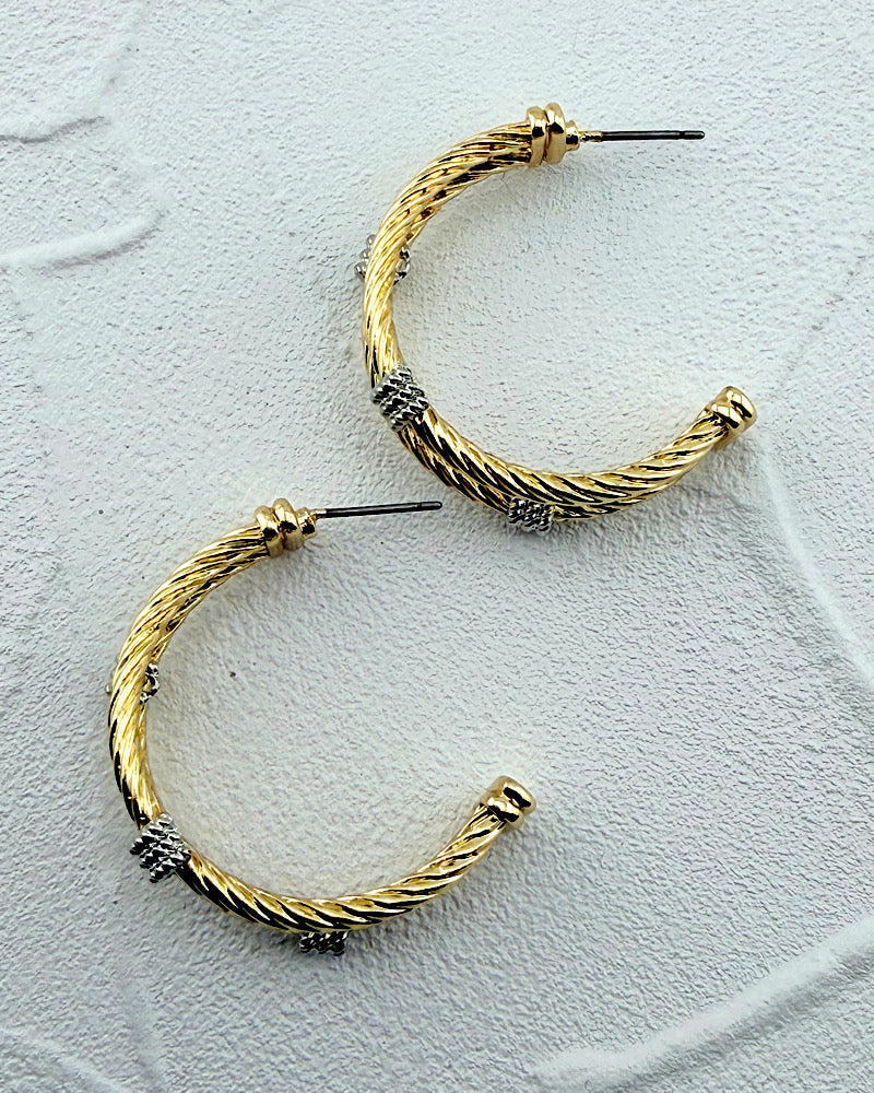 High Shine Hoops