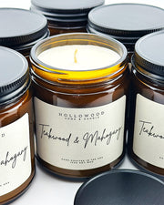 Teakwood & Mahogany 8oz Candle
