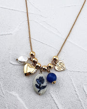 Seeing Blue Locket Necklace