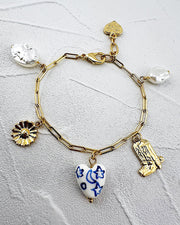 Blue Skies Charm Bracelet