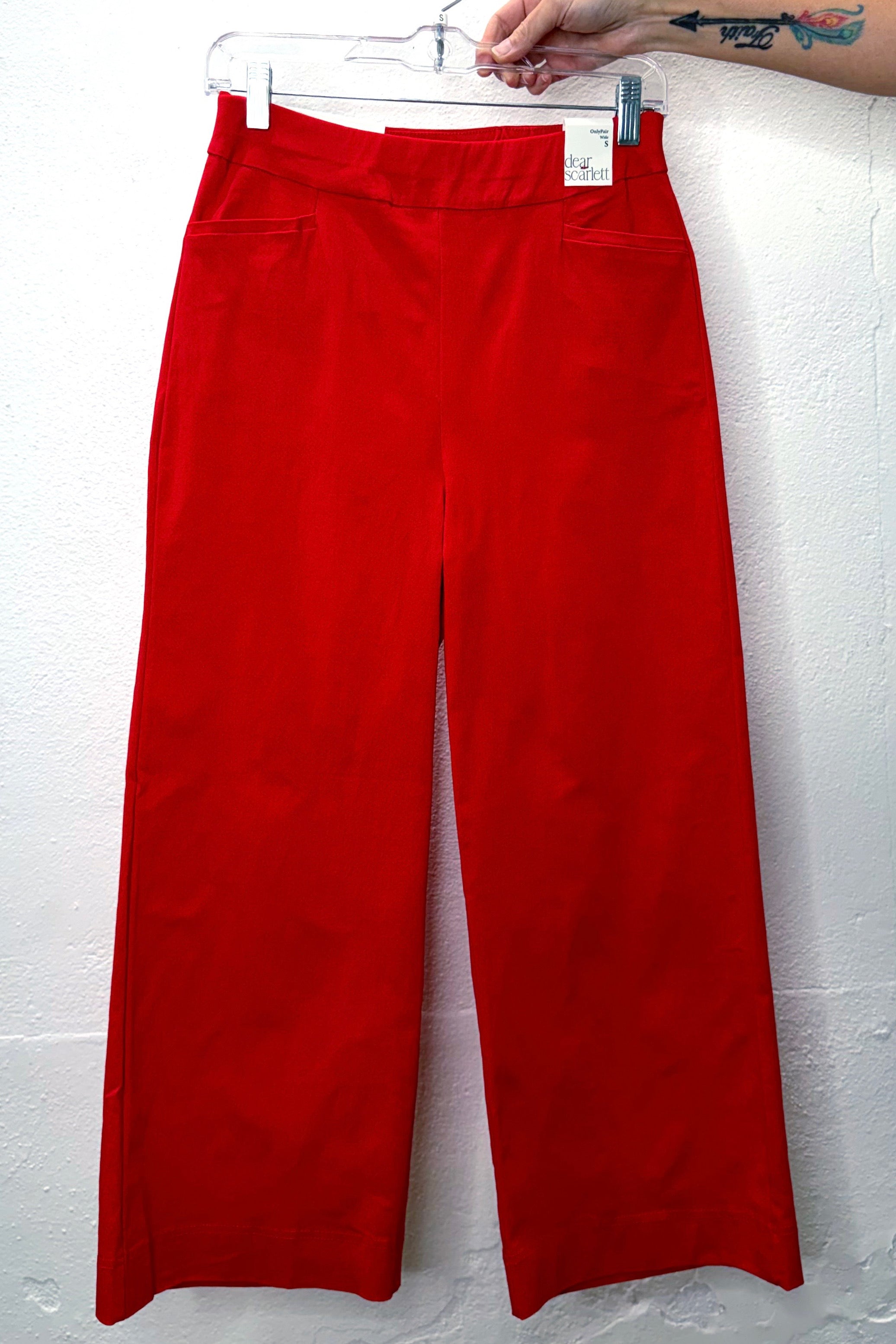 Only Pair Red Dress Pants - Final Sale!