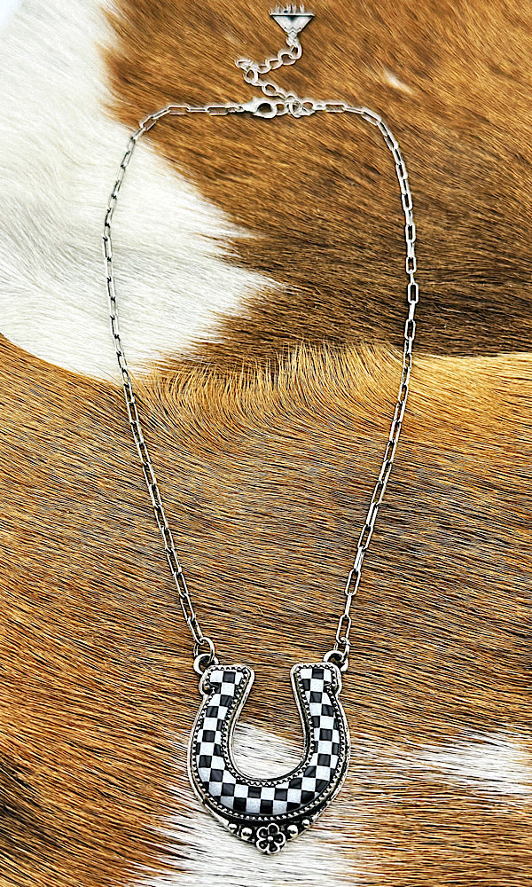 Lucky Horseshoe Necklace