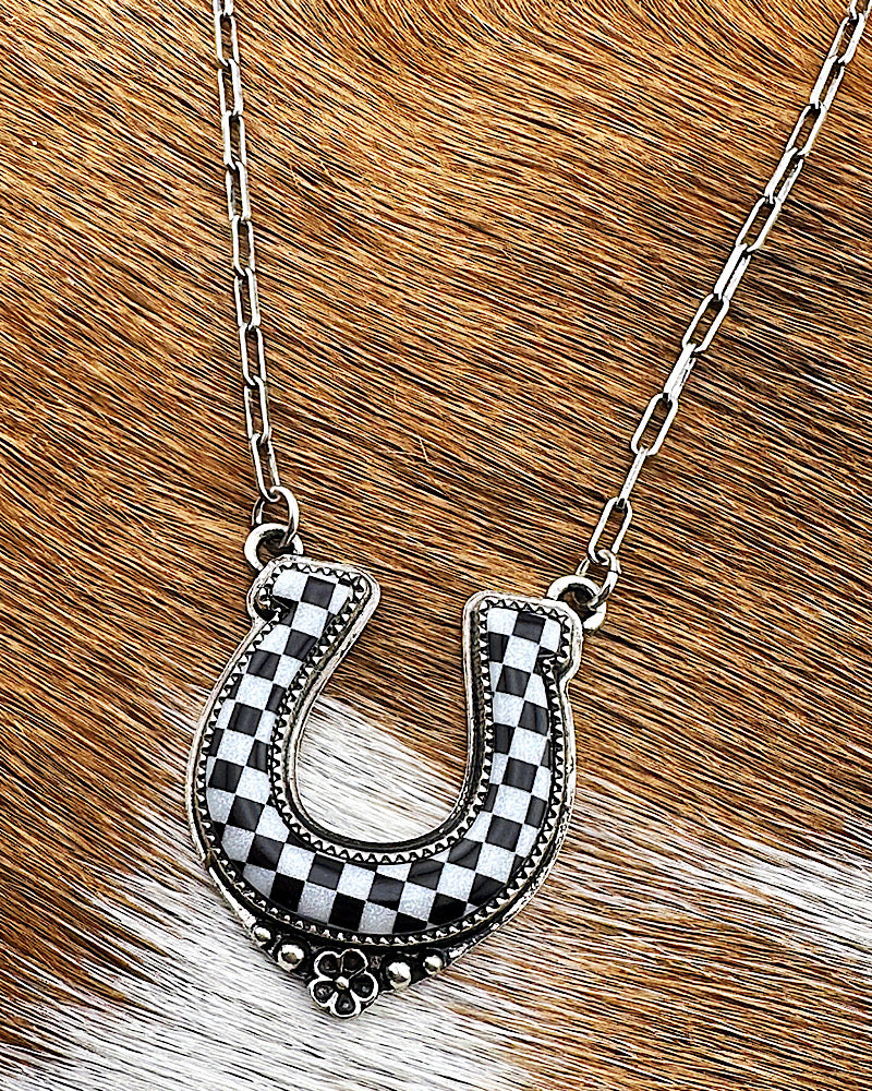 Lucky Horseshoe Necklace
