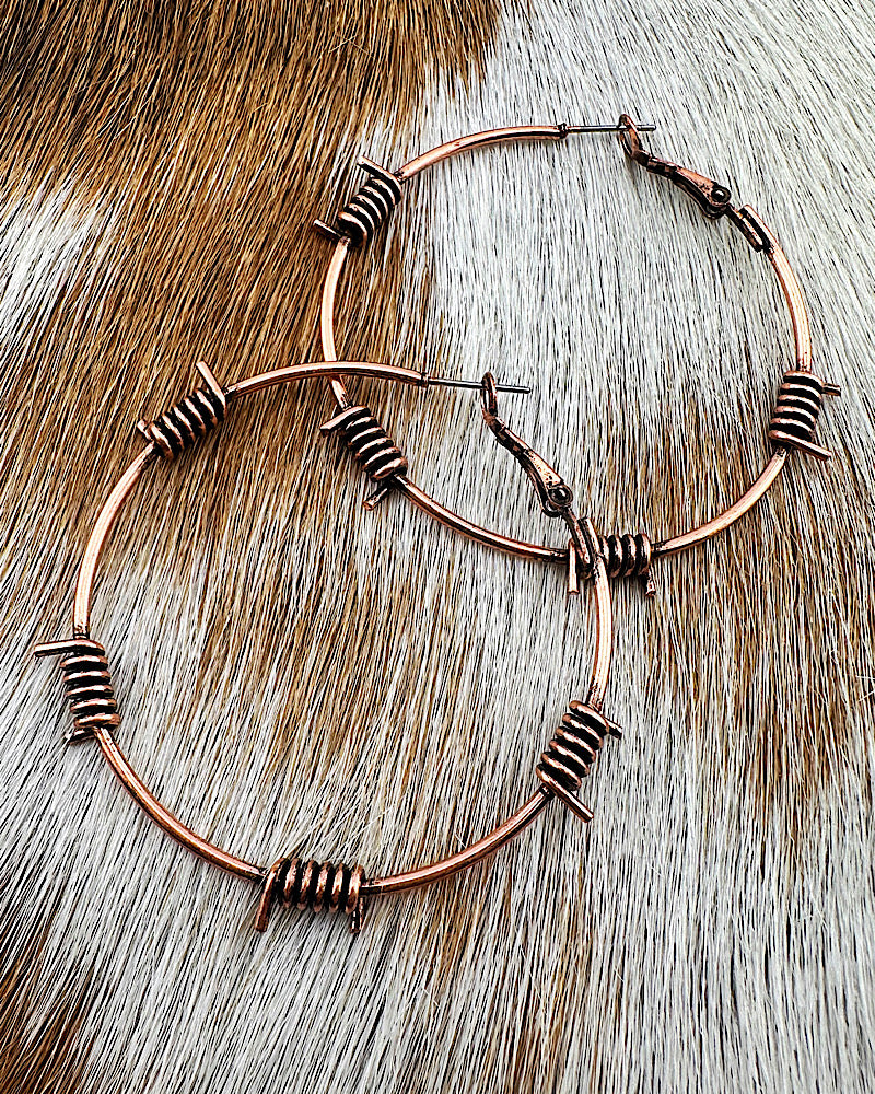 Barbed Wire Hoops