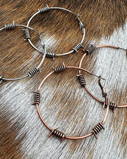 Barbed Wire Hoops