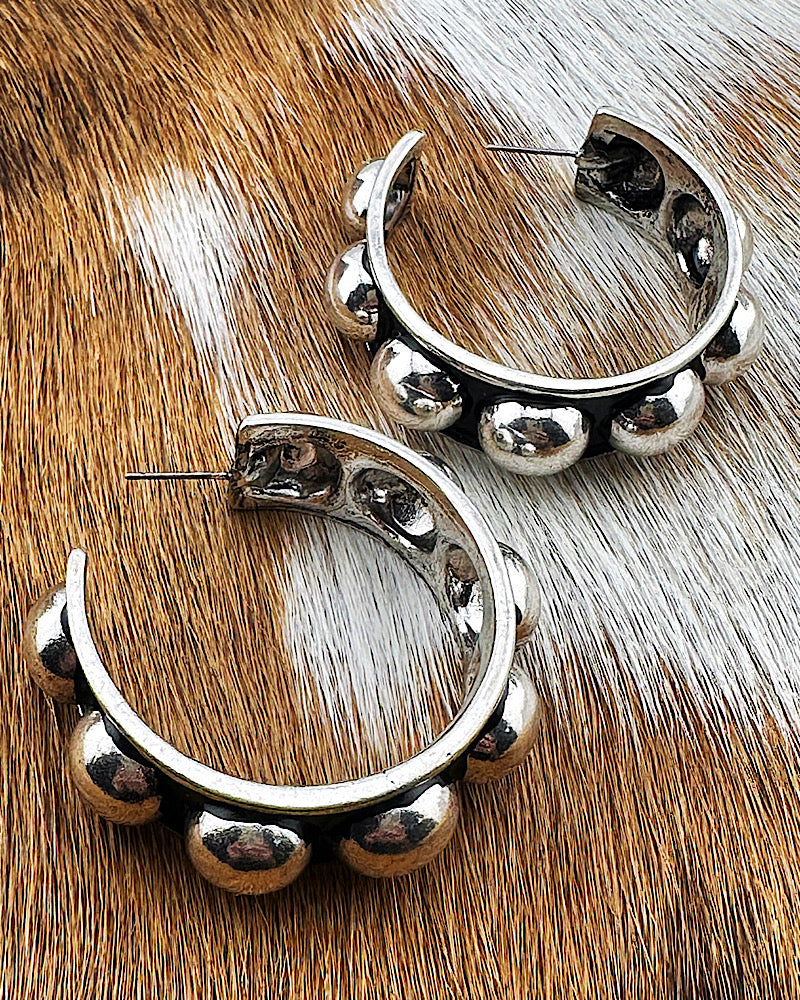 Bailey Studded Hoops