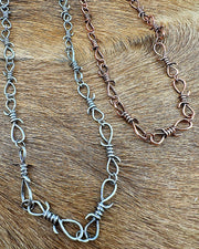 Barbed Wire Necklace