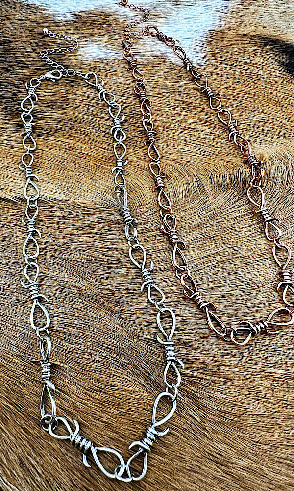 Barbed Wire Necklace