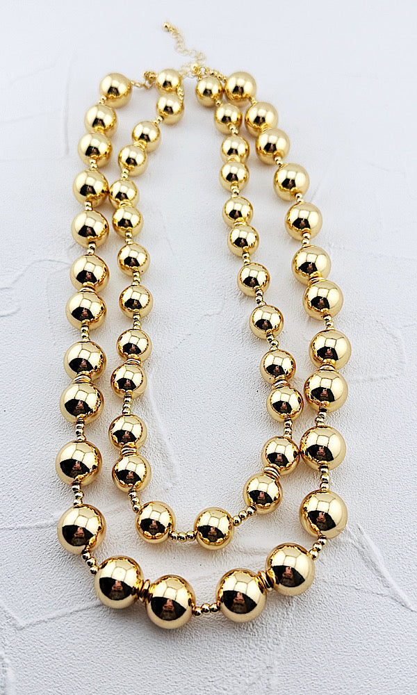 Giada Ball Bead Necklace