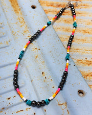 Sunset Beaded Necklace