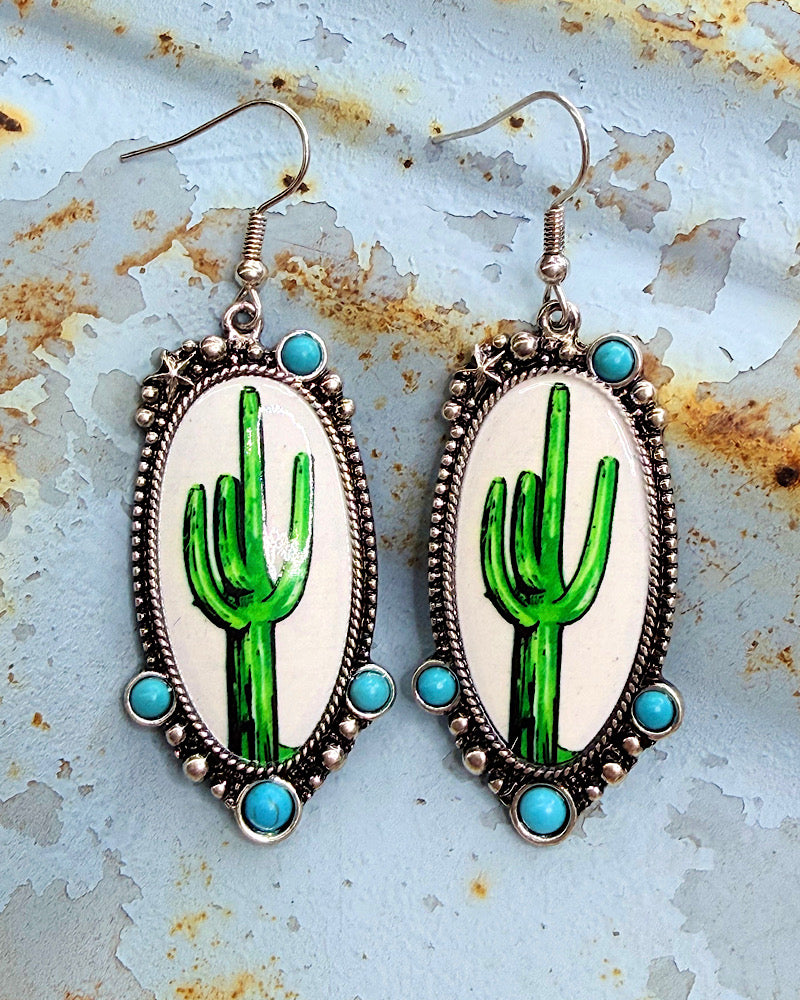 Cactus Queen Earrings