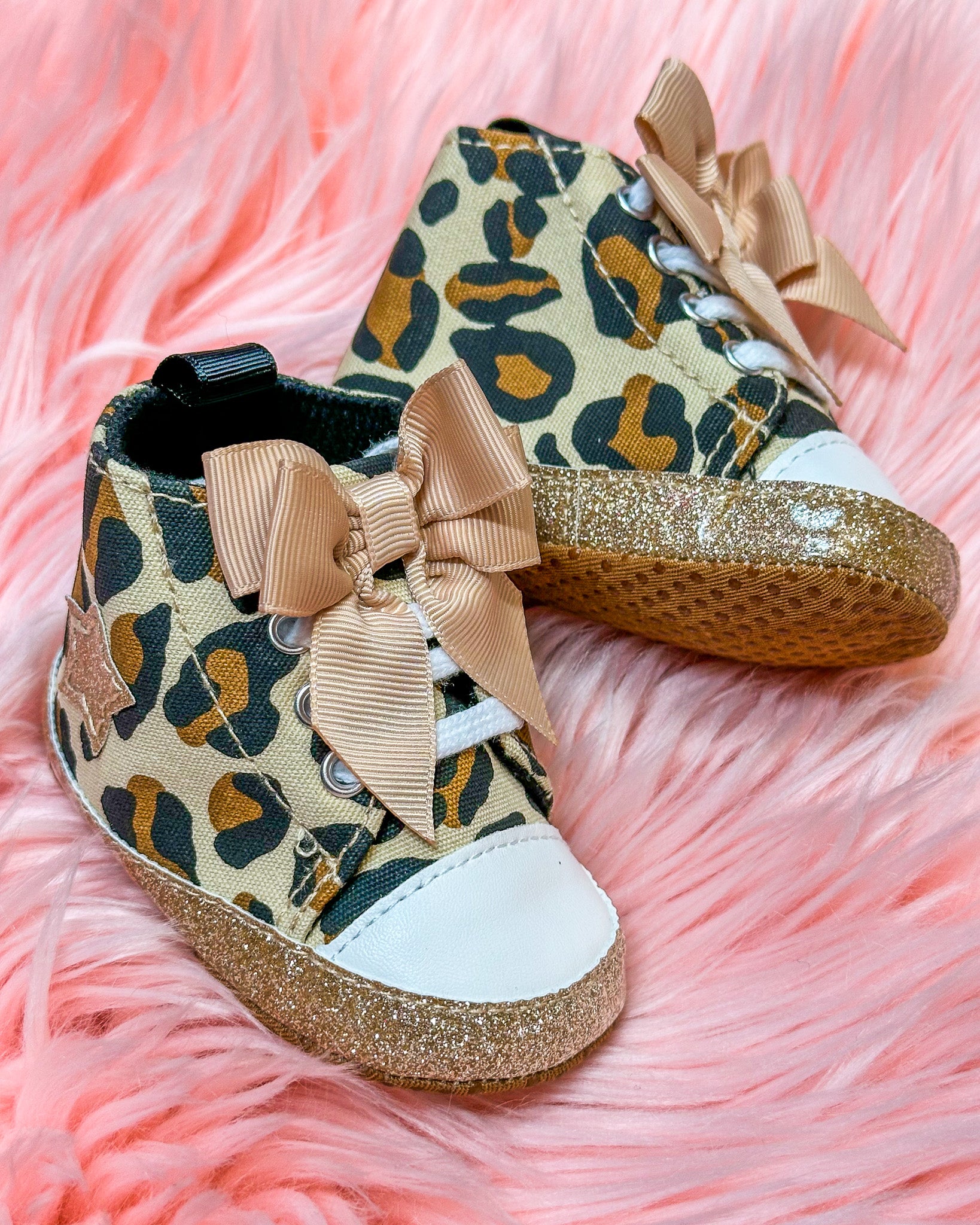Cool Girl Brown Leopard Sneakers