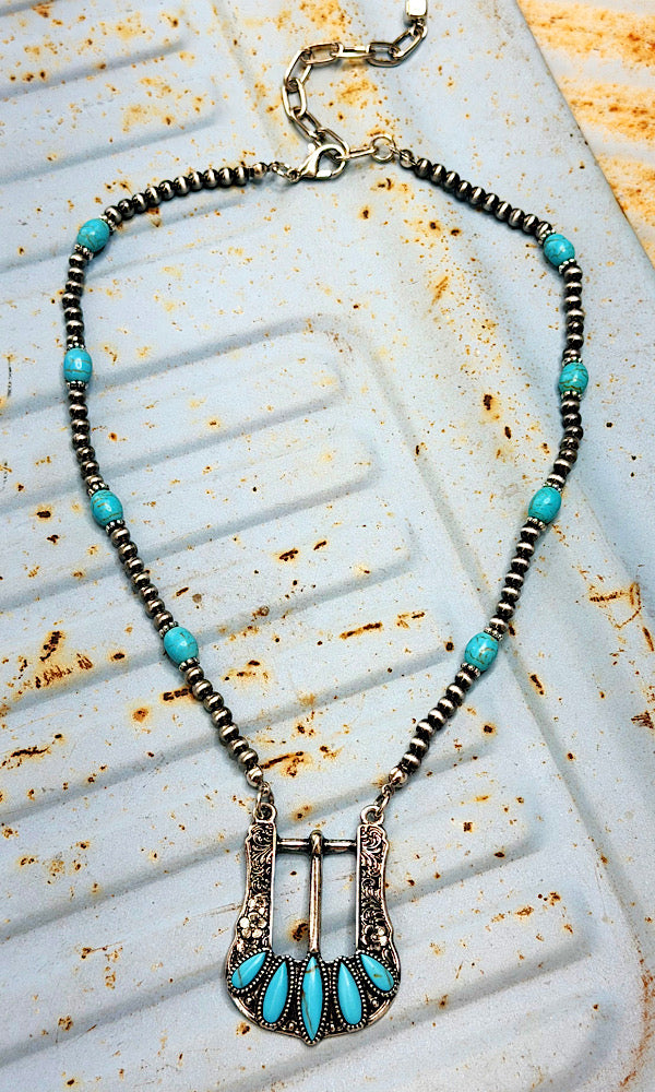 Durango Buckle Necklace