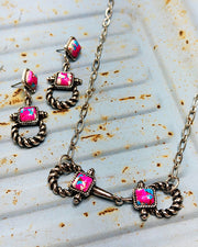 Bozeman Horse Bit Necklace Set