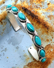 Turquoise Tide Cuff Bracelet