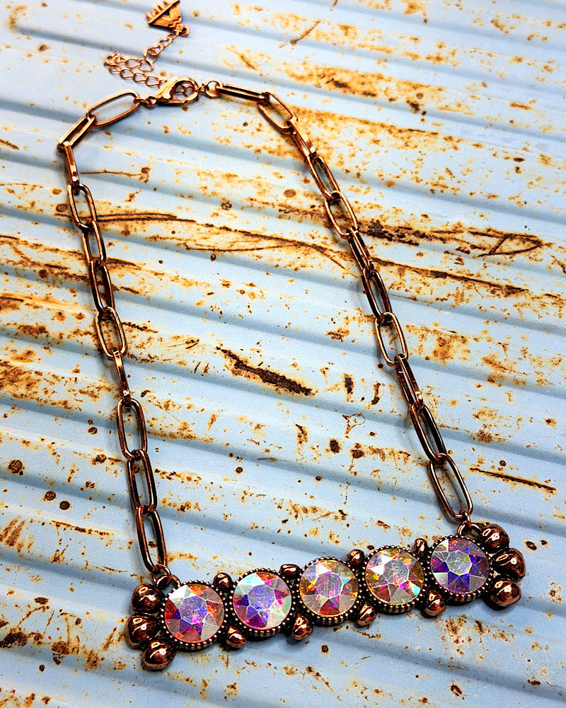 Glittering Outlaw Necklace